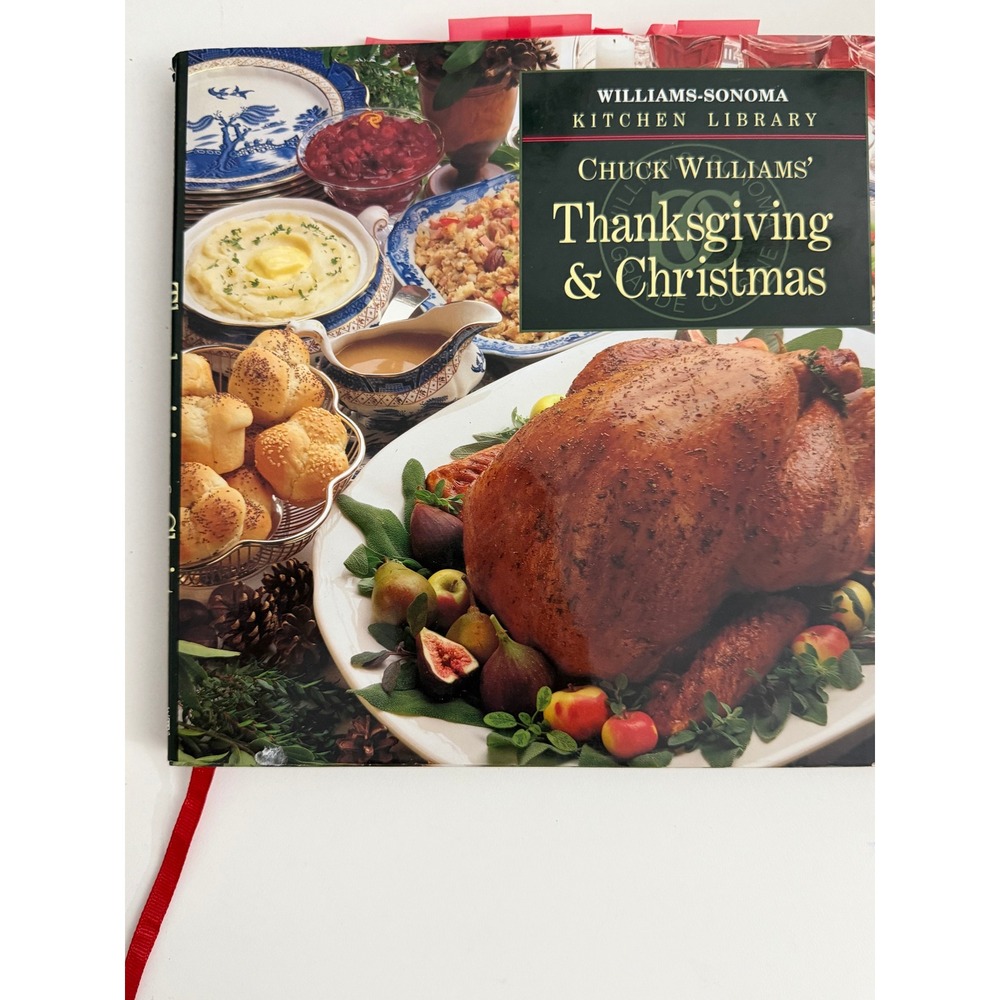 Williams-Sonoma Kitchen Library Thanksgiving & Christmas Chuck Williams Cookbook